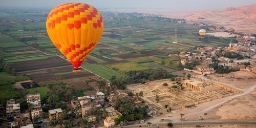 Luxor 2 Tagesausflüge ab El Gouna inklusive Heißluftballonfahrt